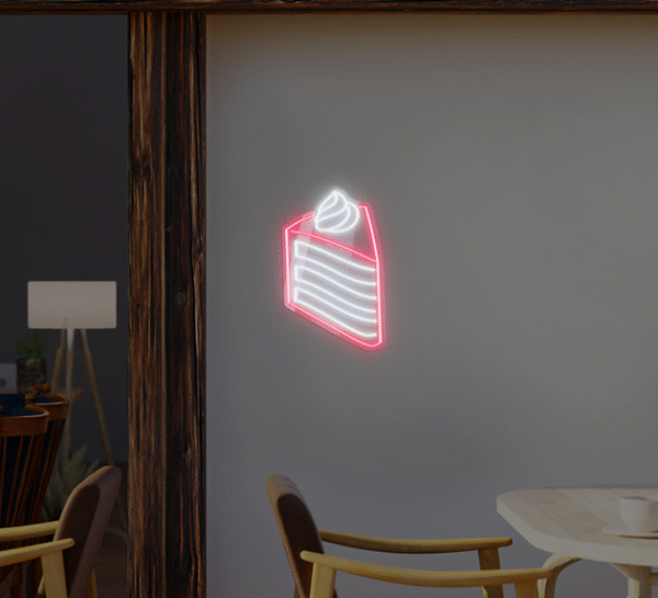 Neon LED Ciasto