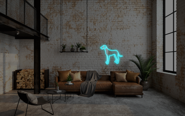 Dog LED neon sign