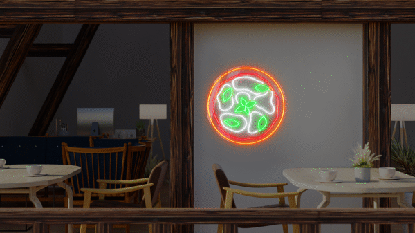 Pizza LED neon sign
