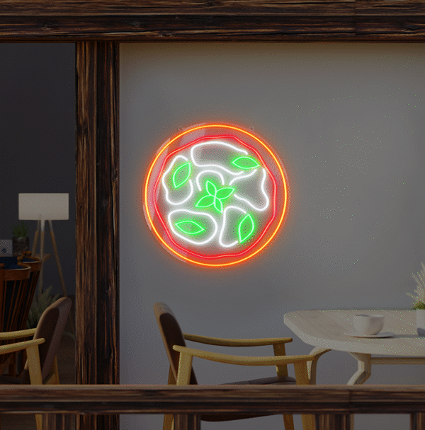 Neon Pizza LED