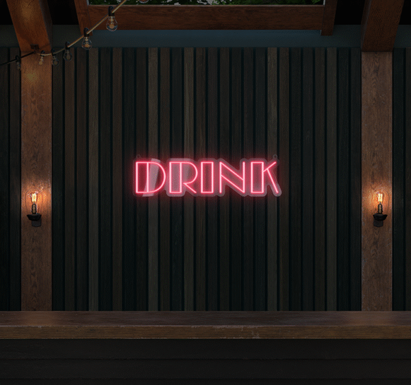 Drink Neon LED