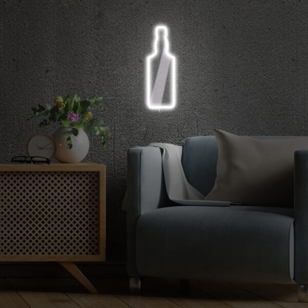 Neon LED Butelka Whisky