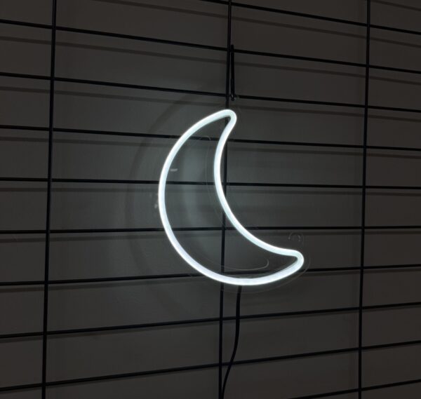 Neon Księżyc LED