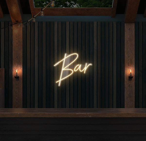 Napis LED Bar
