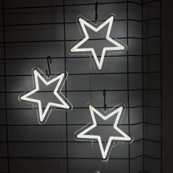 Neon LED Gwiazdki