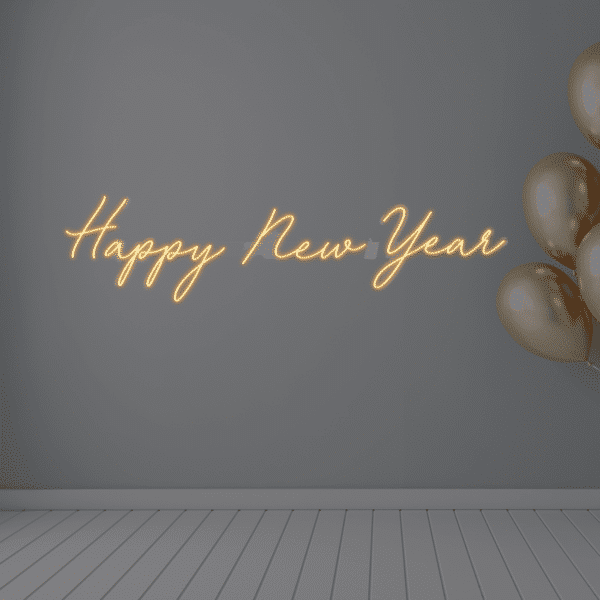 Napis LED Happy New Year