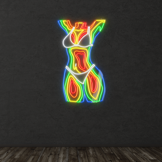 LED-Schriftzug DON'T BE MOODY GROW YA BOOTY (Kopia)