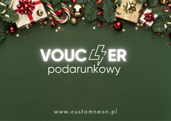 Voucher Podarunkowy Na Neon LED