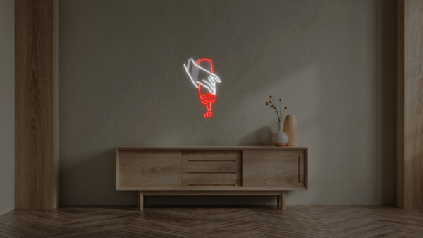 LED-Neon Luftballon-Hund (Kopia) (Kopia)