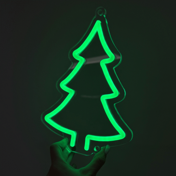 Choinka neon LED