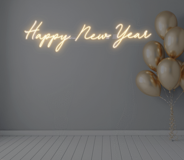 Napis LED Happy New Year