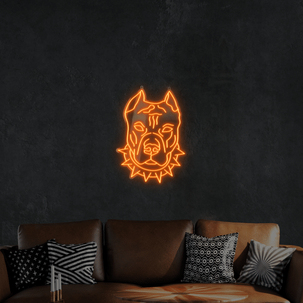Neon LED Pitbull