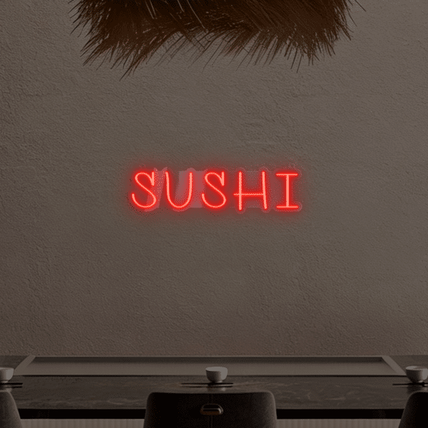 Napis LED SUSHI