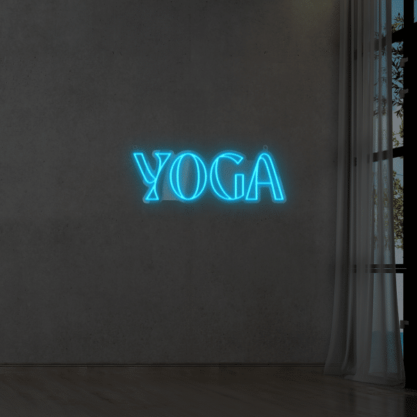 Napis LED YOGA