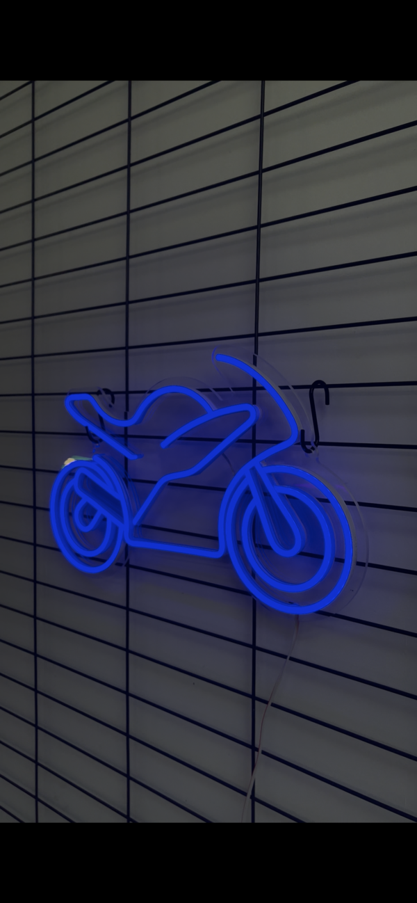 LED-Neon Motorrad