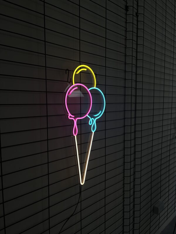 Ice Cream LED neon sign