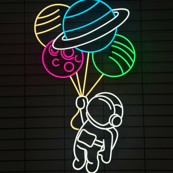 LED Astronauta Neon