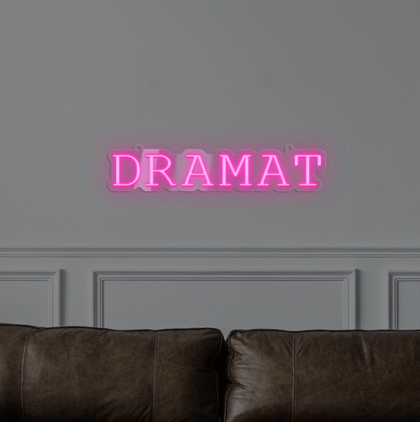 Napis LED DRAMAT