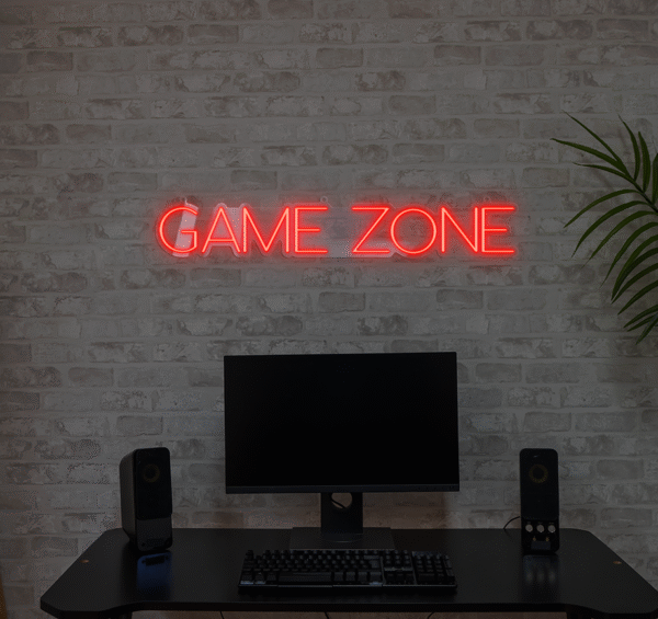 Napis LED Game Zone v2