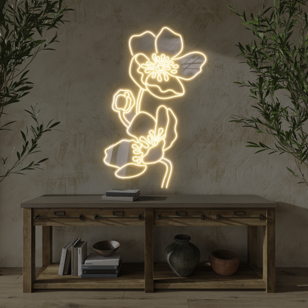 Flowers LED neon sign (Kopia)