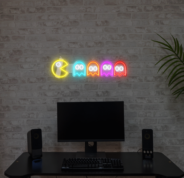 Neon LED Pacman