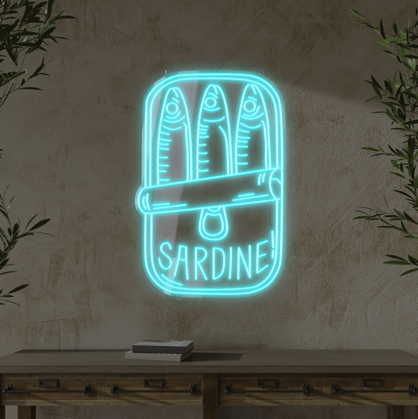 Neon LED Sardynki