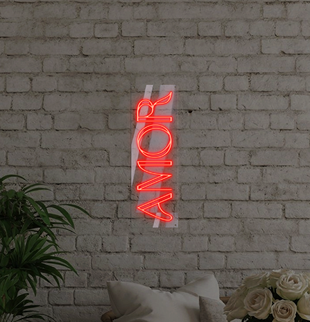 Napis LED Amor V2