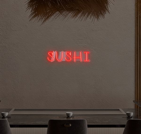 Napis LED SUSHI