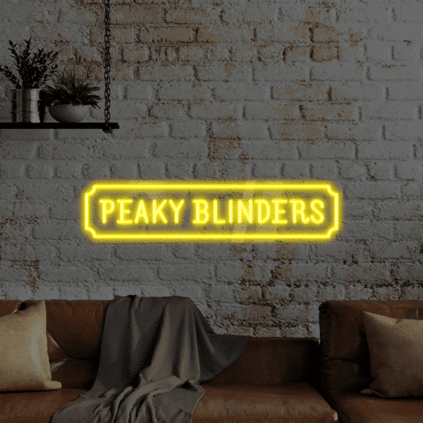 Neon LED Peaky Blinders