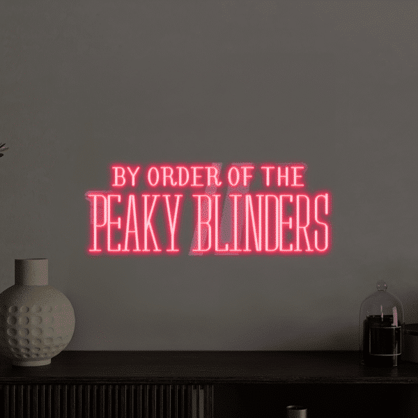 Neon LED Peaky Blinders Cytat v2