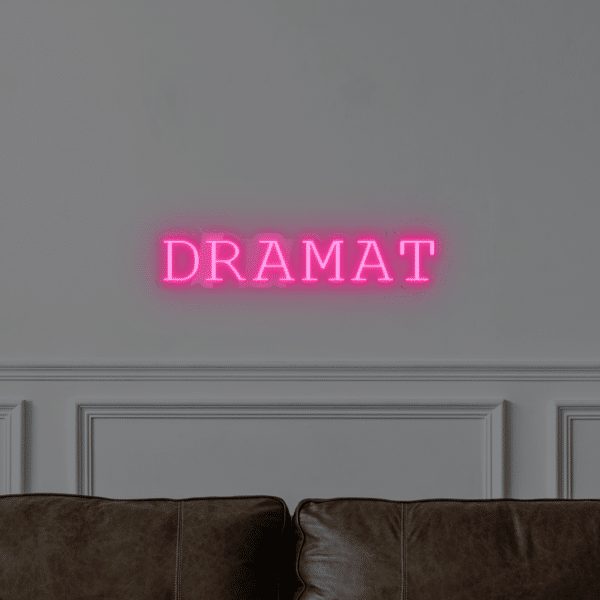Napis LED DRAMAT