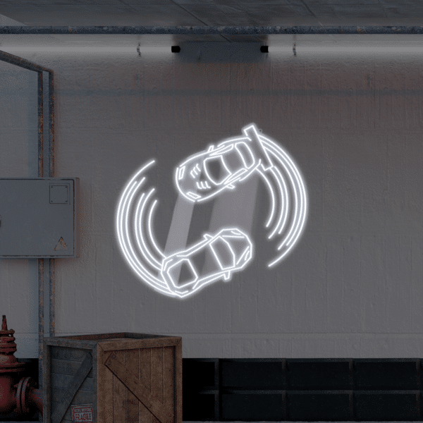 Neon LED Driftujące Auta