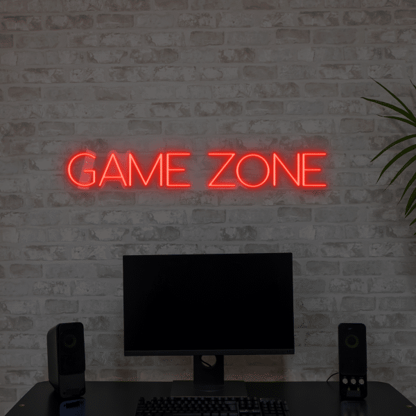 Napis LED Game Zone v2
