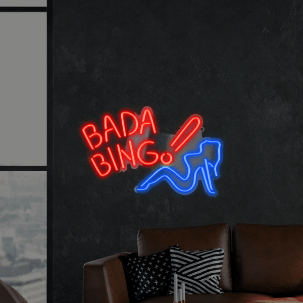 Neon LED The Sopranos Bada Bing