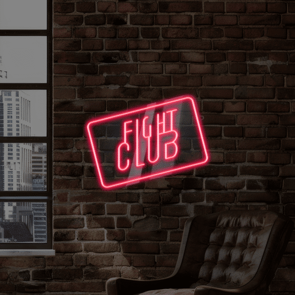 Neon LED Fight Club