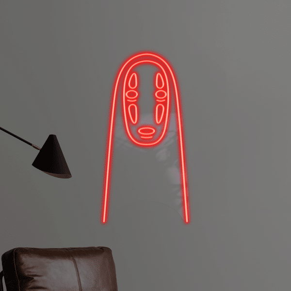 Neon LED Spirited Away No-Face