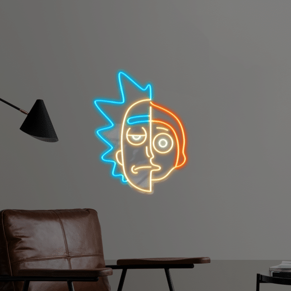 Neon LED Rick i Morty