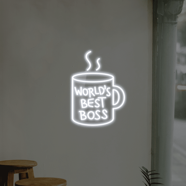 Neon LED The Office World's Best Boss