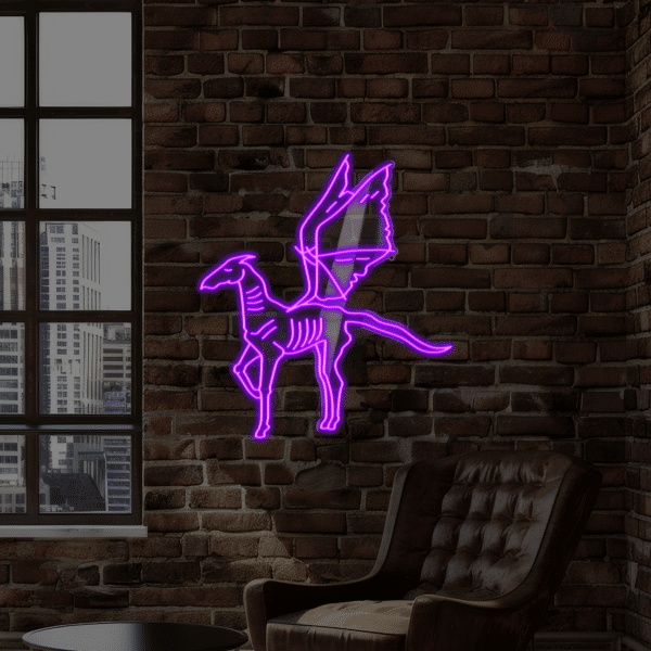 Neon LED Harry Potter Testral