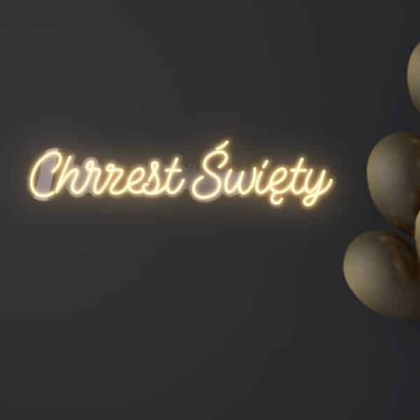 Neon Chrzest Święty