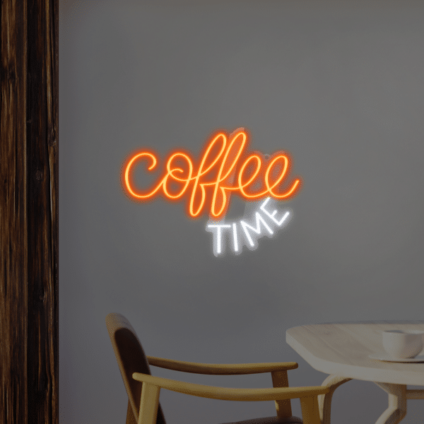Napis LED Coffee Time