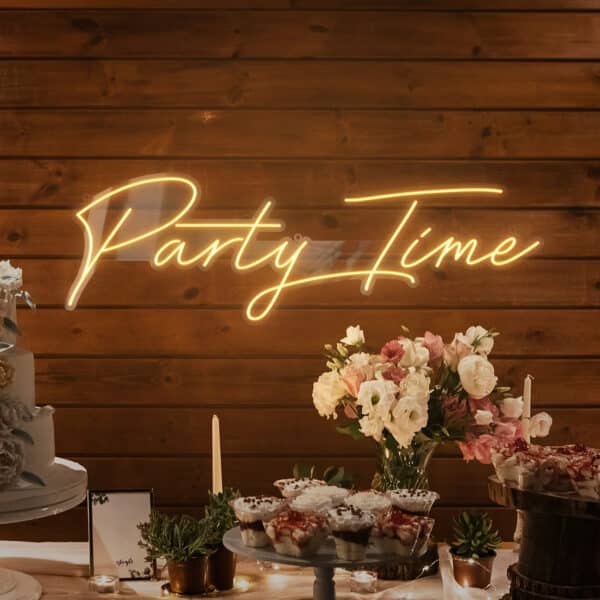 Napis LED Party Time