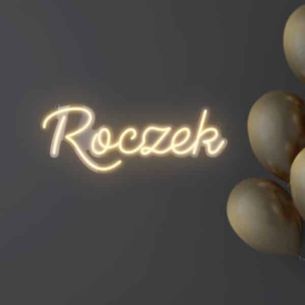 Napis LED Roczek