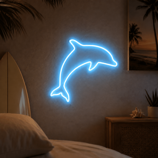 Neon LED Delfin
