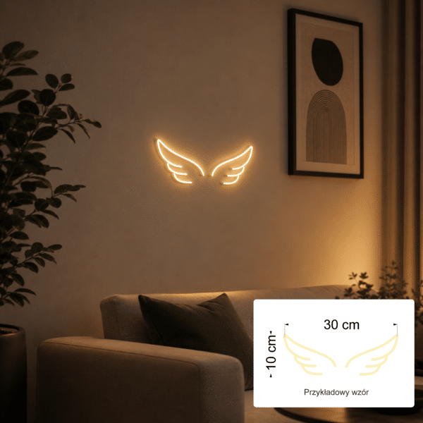 Neon Flex na zamówienie – Twój wzór do 30x10 cm