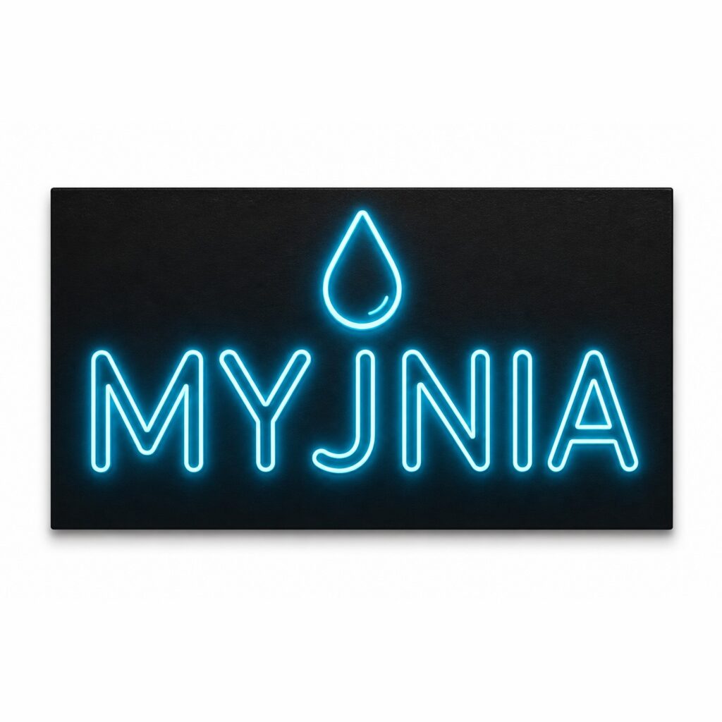 Neon zewnętrzny LED Myjnia